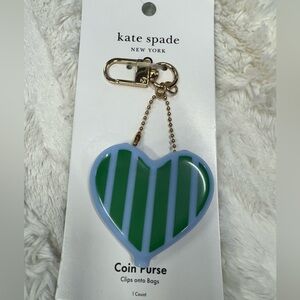 Kate Spade Heart Coin Purse bag charm